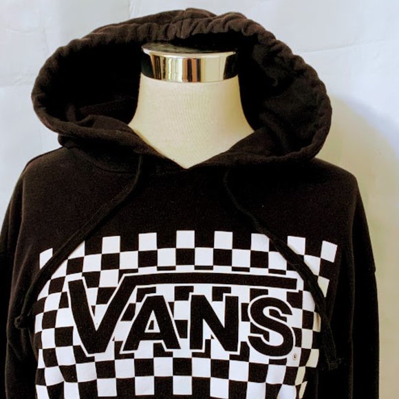 Vans Off the Wall Since 1966 Cropped Hoodie - Picture 2 of 5